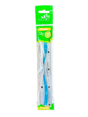 Règle incassable 20cm Ecolo
