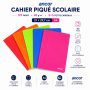 Cahier piqué scolaire 192P 80g 21x29.7 5x5 petits carreaux - Ancor