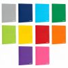 Cahier Piqué Couv. PP 96p seyes 90g 24×32 Assort. – Ancor