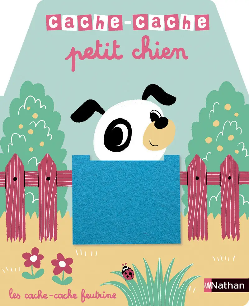 Cache-cache petit chien - Livre matière - éveil - Dès 6 mois