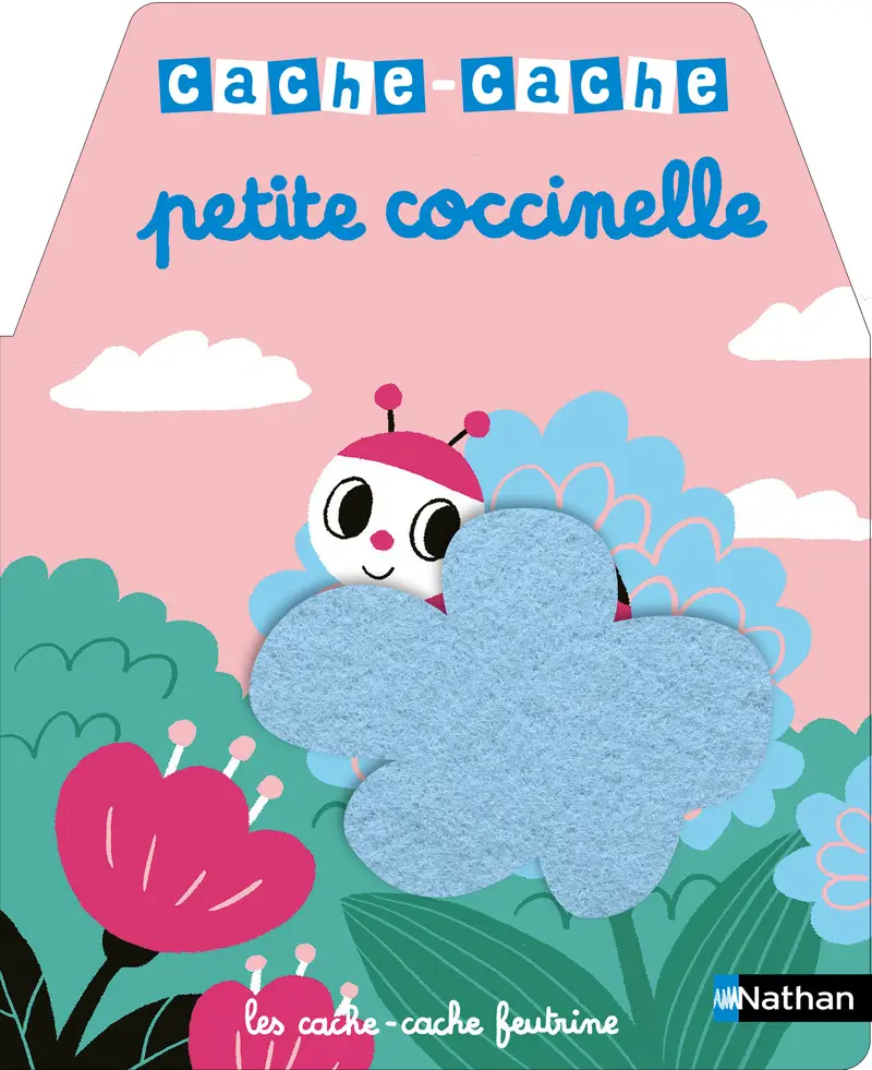 Cache cache petite coccinelle - livre à toucher - dès 6 mois