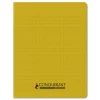 Cahier 17×22 conquerant 96p 90gr Polypro JAUNE