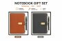 Coffret Notebook avec stylo et serrure