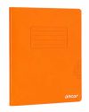 Cahier Piqué Couv. Polypro ORANGE 96p seyes 90g 17×22 Ancor
