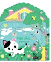 Petit Chat s’amuse – Livre d’éveil tout carton découpé en paysages – pour les bébés dès 6 mois