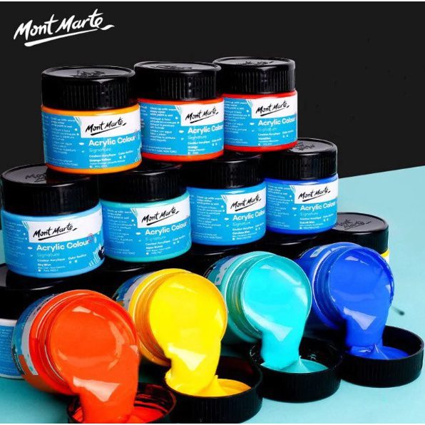 Mont Marte Acrylic Colour Paint 100ml - Peinture Acrylique