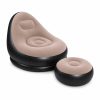 Fauteuil Lounge Gonflable avec Pouf – أريكة هوائية قابلة للنفخ