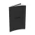 Cahier 24×32 96p Seyes 90g Polypro NOIR – Conquerant