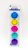 Aiments magnetique pour tableau 4005- 5 couleur