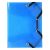 Chemise a rabat plastique Fluo A6 ecolo