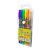 Pack 6 couleur stylo gel glitter