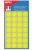 Pochette de 140 pastilles jaune fluo Ø 15 mm – Apli 111862