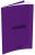 Cahier conquerant PP 17*22 48p violet