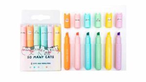 M&G Mini highlighter 6pcs – surligneurs